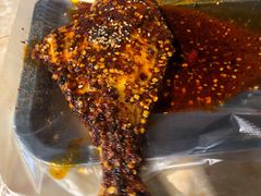 烤巴掌耗儿鱼-袁师傅烤肉(弹子石店)