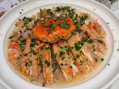 蒜蓉粉丝蒸松叶蟹-沪华海鲜大酒楼(南汇店)