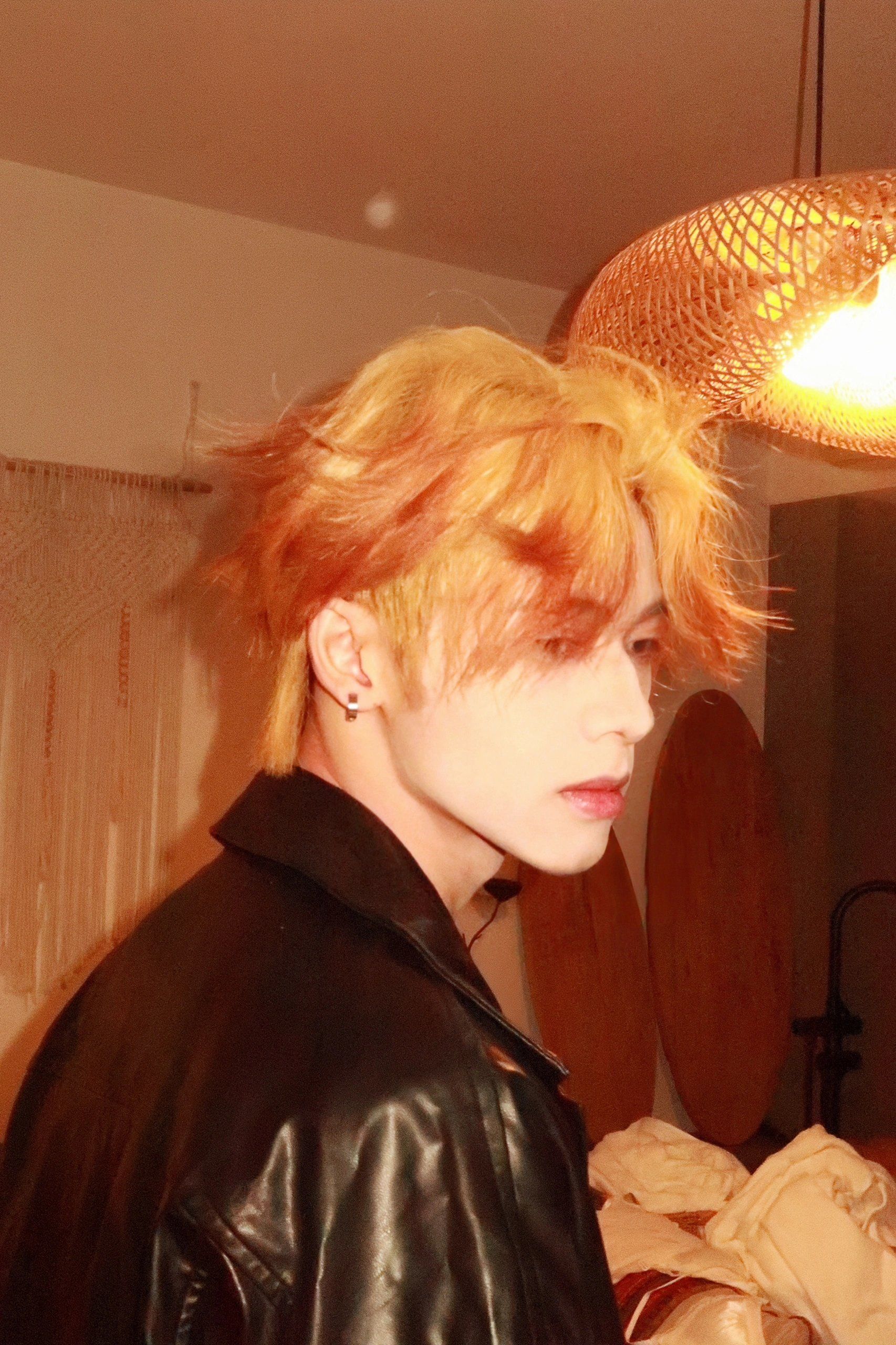 橙发新造型浪起来