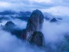 -楠溪江石桅岩