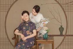 -时光纪亲子全家福照相馆(静安店母女写真父母纪念照)