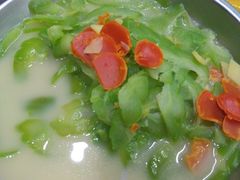 咸蛋黄煮凉瓜-肥姐美食(同福中路店)