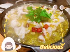 酸菜乌鱼片-陶德砂锅(双楠店)
