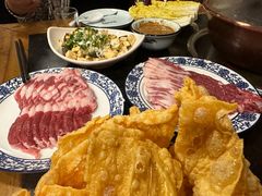 炸豆皮-裕德孚·非遗手切涮羊肉(东直门内大街店)