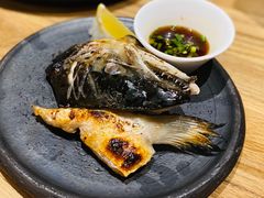鹽烤三文魚頭-隐泉之语日式料理(王府中环店)