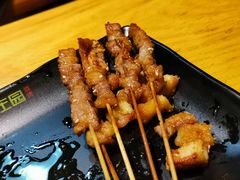 香喷喷的烤肥牛-淄博牧羊村烧烤(福田店)