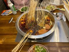 -拈签一笑黄牛肉辣卤串串