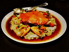 和乐蟹蒸手剁肉饼-广州文华东方酒店·江-由辉师傅主理