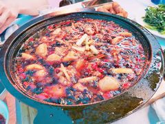 石锅沸腾蛙-友记功夫香·人民川菜(红牌楼店)