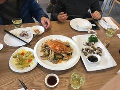 梭子蟹炒年糕-501號台州海鲜餐厅(海创园店)