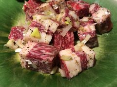葱香牛肉粒-黑牛の店·和牛烧肉(大悦城店)