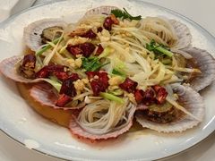 油泼扇贝-来之顺海鲜菜馆·青岛菜·始于1993(栈桥店)
