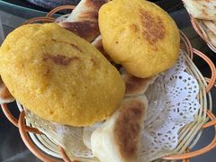 贴饼子-姥家大锅台水库渔家