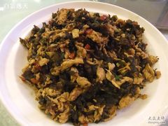 地皮菜炒鸡蛋-金百万烤鸭店(马甸店)