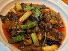 藿香茄子烧鳝鱼-永乐饭店