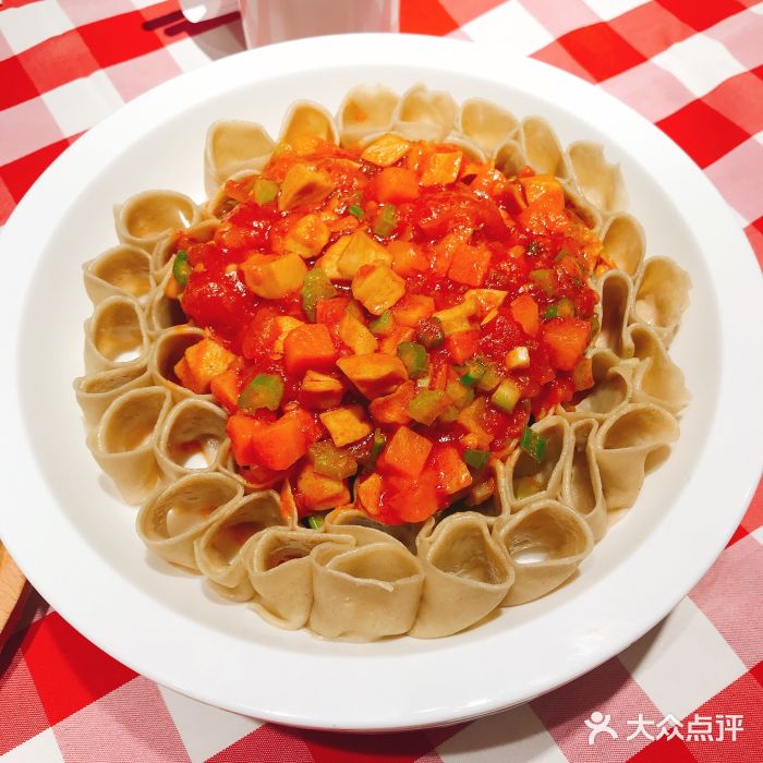 西贝莜面村(时代天街店)西红柿烧汁莜面图片