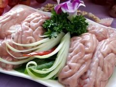 脑花-老姐石板烧烤+铜炭火锅(总店)