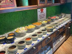 自助调料区-老灶堂文创火锅(文艺路店)