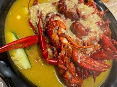 金汤蒜泥龙虾-香满锅老北京羊蝎子火锅·家常菜(新街口店)