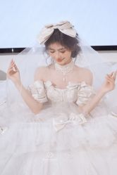 -桃子造型婚纱礼服(凤起广场店)