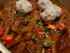 辣烤鸡爪-富乐满韩国正宗炸鸡韩国料理(虹泉路店)