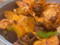 -尕有炕锅烤羊肉