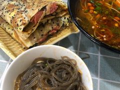酸辣粉-冷峰马家鸡蛋牛奶醪糟(八朗学五巷店)