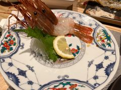 甜虾刺身-芯元·碳烤熟成牛肉(经开店)