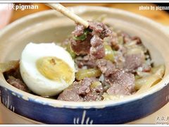 榨菜肉片饭-芬芳甜品(体育东横街店)