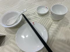 餐具摆设-怡园饭店-餐厅(四望亭店)