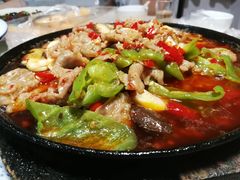 铁板牛肉-洪霞餐馆