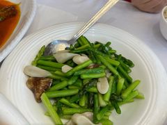清汤瑶柱浸双蔬-烤肉季饭庄