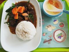 大块卤汁牛肉饭-上海野生动物园老虎餐厅