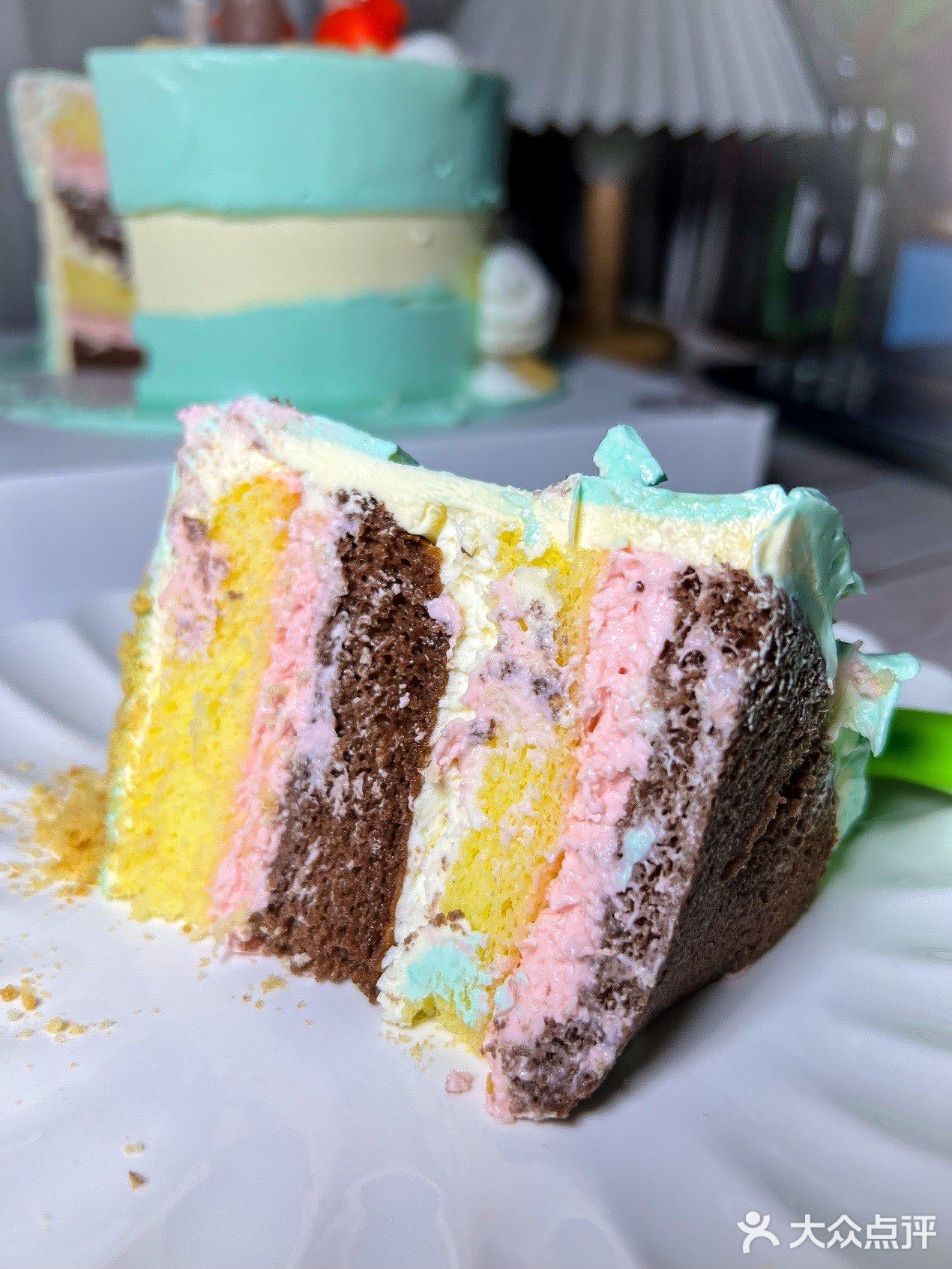 可爱到犯规的巨蟹座生日蛋糕来咯!海洋风满满啊!