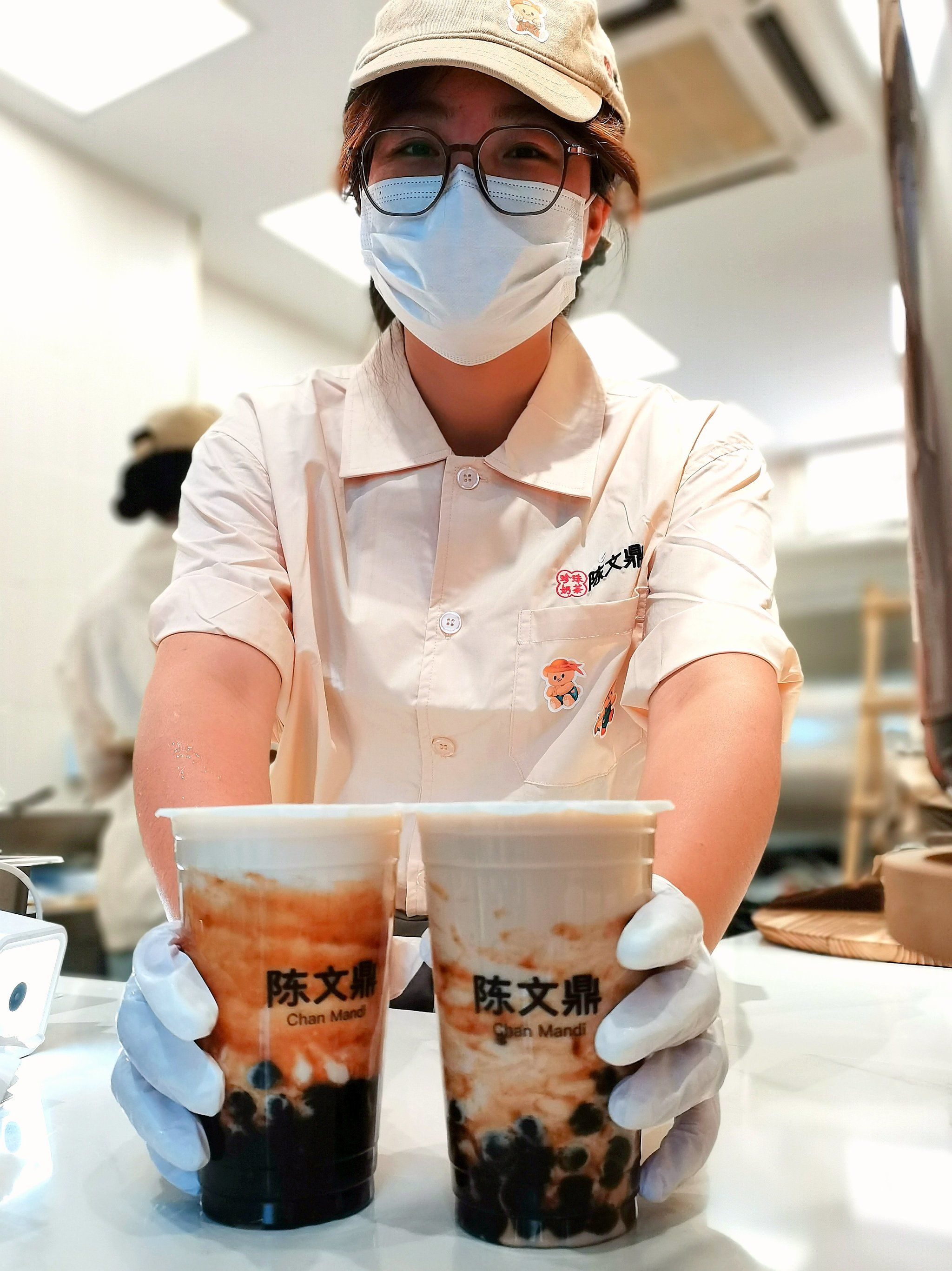 广州排队王开到成都来了❗黑糖珍珠奶茶敲经典!