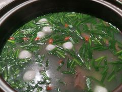 鸭血扁菜汤-甘家界柠檬鸭(安吉店)