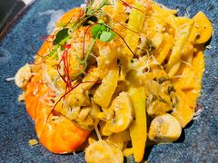 芝士蘑菇鲜虾意大利面-BE BRIGHT KITCHEN(正佳广场店)