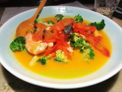 上汤西兰花-绿茶餐厅(成都大悦城店)