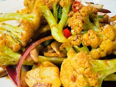 小炒有机菜花-蜀龙阁· 龍头水煮鱼(天坛店)