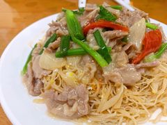 赤肉炒咸面线-正宗普宁豆干坊·洪记砂锅粥(红领巾路店)