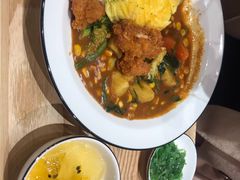 炸鸡块咖喱蛋包饭套餐-池奈·日式咖喱蛋包饭(赛高店)