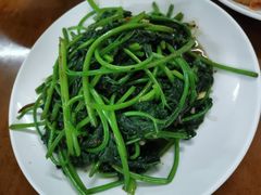 炒红薯叶-华记粥饭店(印象容桂主题风情街店)
