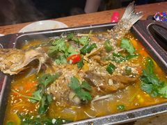 烤海炉鱼-路边摊小炉子烧烤