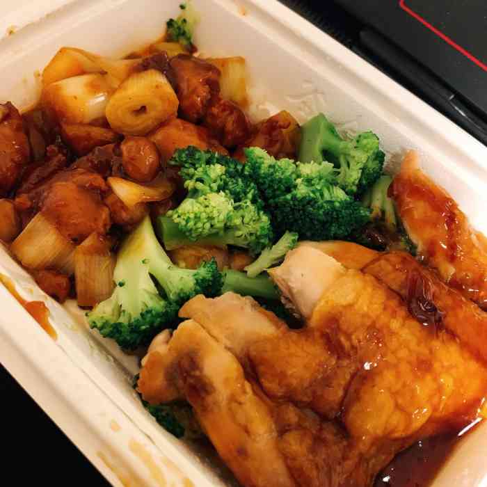 和合谷的双拼饭,太好吃了,下次还点