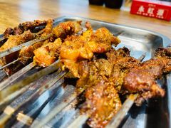 炭烤羊肉串-永红源啤酒·烧烤·海鲜·大排档(青特城店)