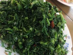 凉挑芨芨菜-山水农家乐