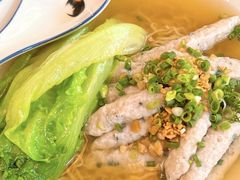 手打鱼肉汤面-左记港食(融科天城店)
