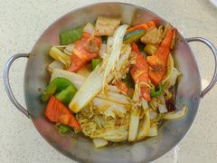 干锅娃娃菜-渔中舟海鲜大排档(普陀沈家门店)