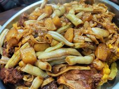 内蒙焖面-内蒙焖面大盆骨餐馆(山大路店)