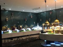 自助取餐区-339旋转餐厅(天府熊猫塔店)